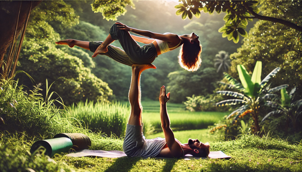 acroyoga en pareja