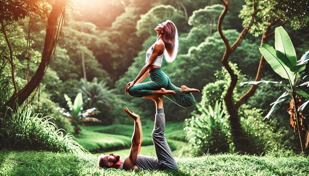 acroyoga en pareja beneficios y posturas